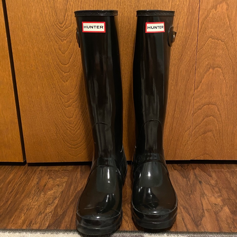 Black Hunter Boots